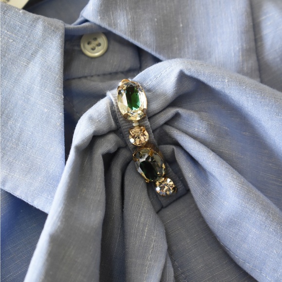 Sandro Long Sleeve Blouse Shirt - Picture 5 of 9